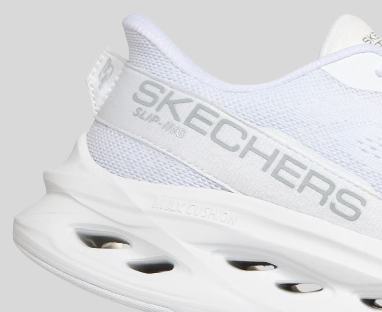SKECHERS Hands Free Slip-ins ホワイト24センチ スケッチャーズ スリップインズ：ゴーウォーク フレックス - ハンズ