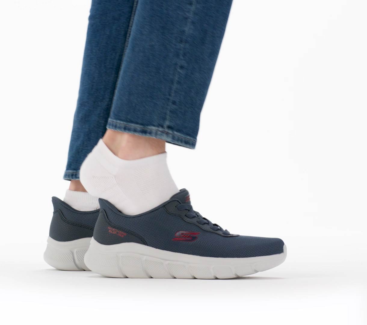 スケッチャーズ スリップインズ：ボブス スポート B フレックス - グレイシャル エッジ image number 1